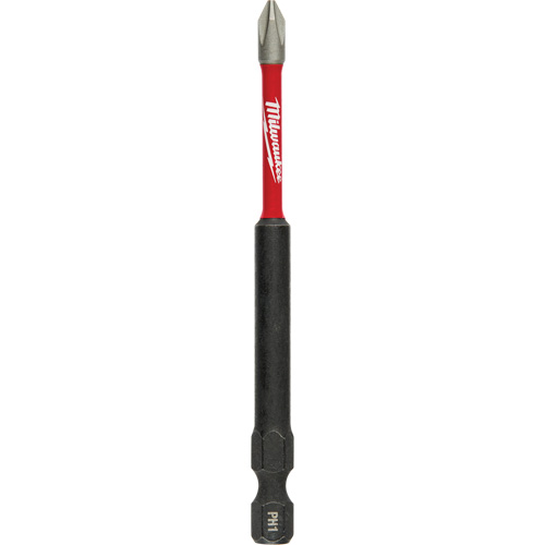 Embouts &agrave; percussion Shockwave Impact-Duty, Phillips, Embout #1, Prise 1/4", Longueur 3-1/2" Helyx Safety & Industrial Supplies