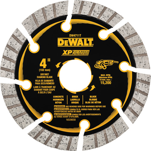 HP Turbo Segmented Rim Diamond Saw Blade Helyx Safety & Industrial Supplies