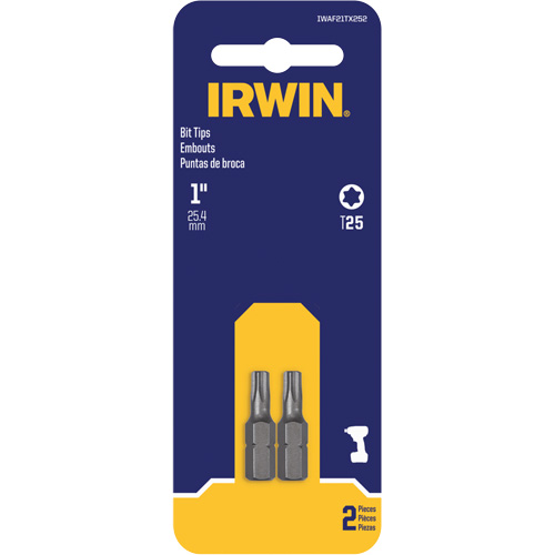 Insert Bits, Torx, T-25, 1/4" Drive Helyx Safety & Industrial Supplies