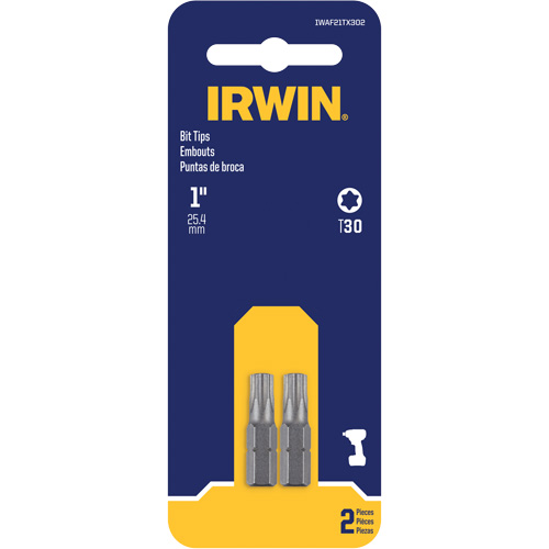 Insert Bits, Torx, T-30, 1/4" Drive Helyx Safety & Industrial Supplies