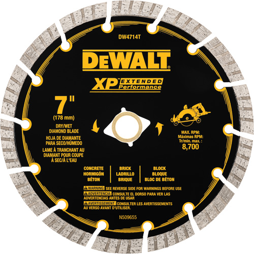 XP Turbo Segmented Diamond Blade Helyx Safety & Industrial Supplies