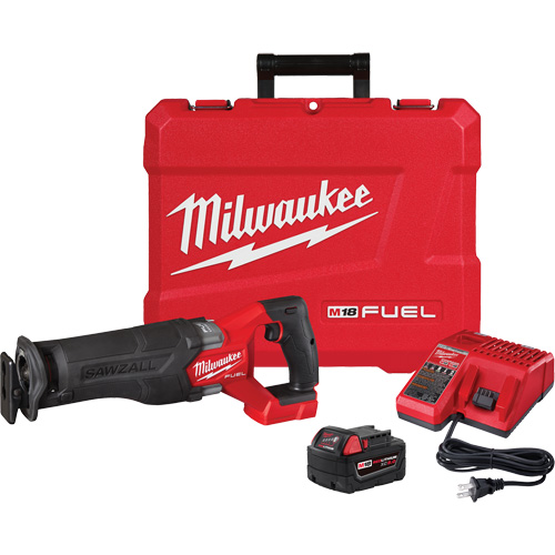 Trousse de scie alternative M18 Fuel Sawzall, 18 V, Lithium-ion Bloc-pile, 3000 coups/min Helyx Safety & Industrial Supplies
