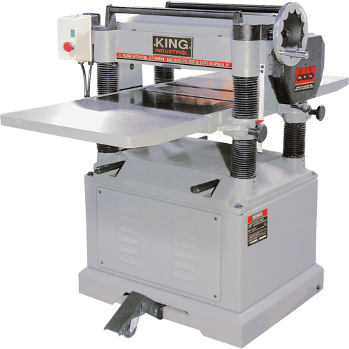Planer with Spiral Cutterhead, 56-1/2" W x 40" L x 42" H, 5000 RPM No Load Speed Helyx Safety & Industrial Supplies