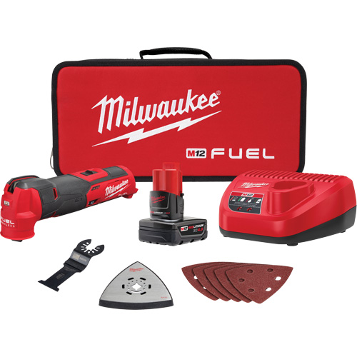 Ensemble outil polyvalent oscillant M12 Fuel, 12 V, Lithium-ion Helyx Safety & Industrial Supplies