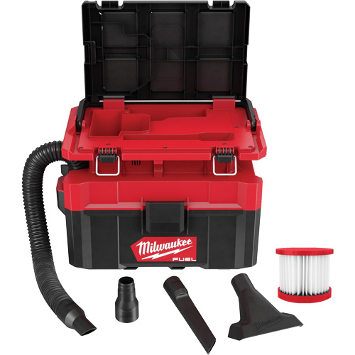 M18 Fuel Packout Wet/Dry Vacuum (Tool Only), 18 V, 2.5 gal. Capacity Helyx Safety & Industrial Supplies