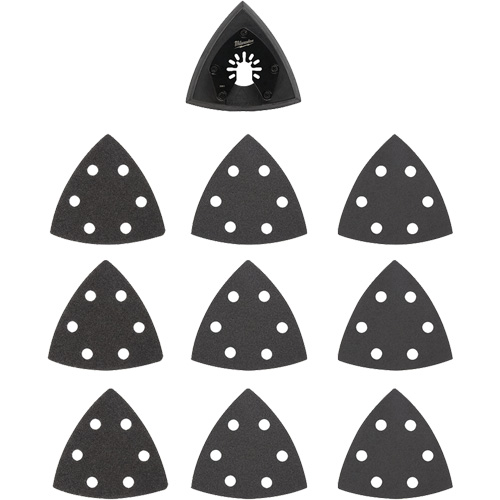 Ensemble pour patin de ponçage triangulaire 3-1/2" Open-Lok Helyx Safety & Industrial Supplies