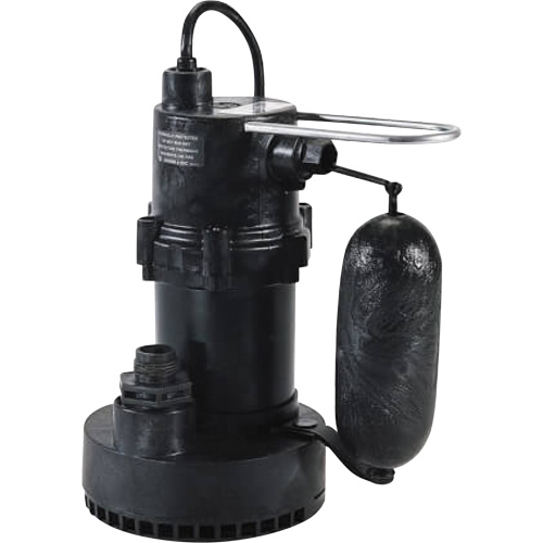Pompe de puisard de s&eacute;rie 5.5, 35 gal./min, 115 V, 3,5 A, 1/4 CV Helyx Safety & Industrial Supplies