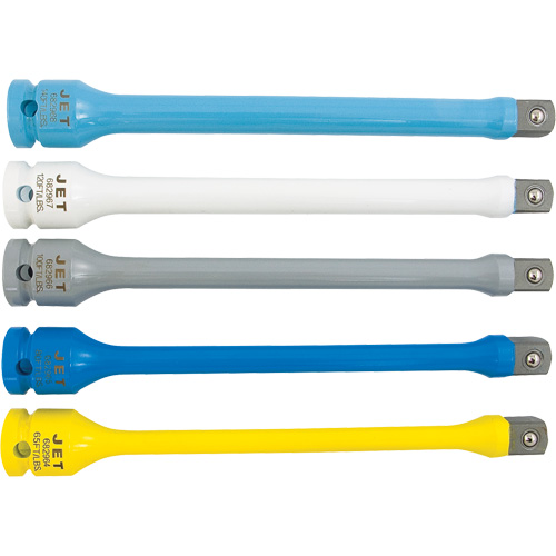 JTLE-5S Torque Limiting Impact Extension Set, 1/2" Drive, 65 ft-lbs./80 ft-lbs./100 ft-lbs./120 ft-lbs./140 ft-lbs. Torque, Multiple Helyx Safety & Industrial Supplies
