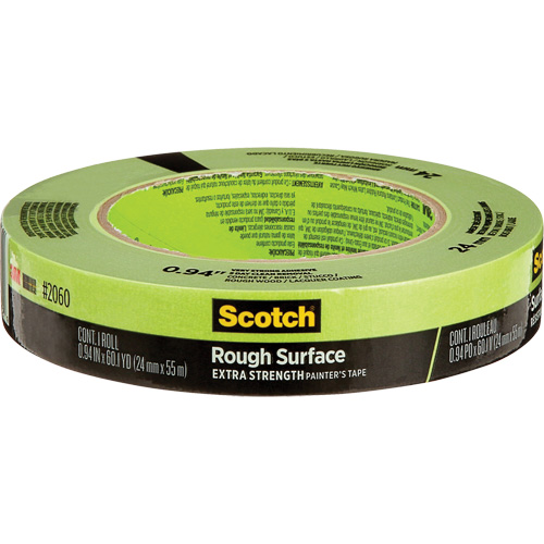 Scotch&reg; Rough Surface Painter's Tape 2060, 24 mm (1") x 55 m (180'), Green Helyx Safety & Industrial Supplies