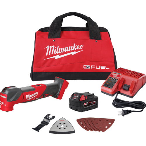 Ensemble d'outil polyvalent oscillant M18 Fuel, 18 V, Lithium-ion Helyx Safety & Industrial Supplies