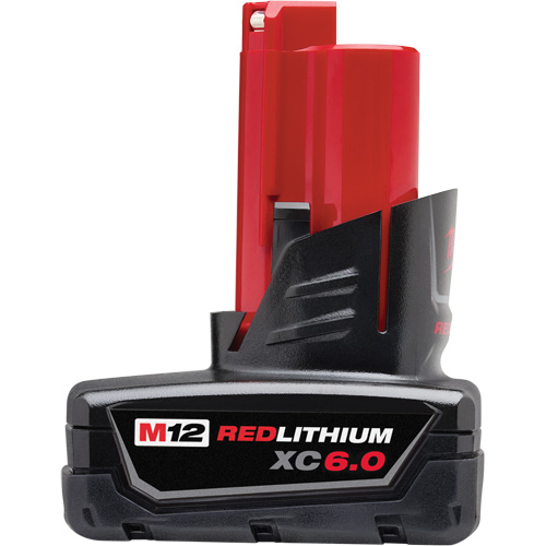 Bloc-piles M12 Redlithium XC 6.0, Lithium-ion, 12 V, 6 Ah Helyx Safety & Industrial Supplies
