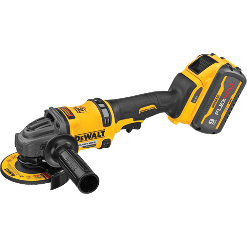 FlexVolt&reg; Max Brushless Grinder with Kickback Brake Kit, 4-1/2" - 6" Wheel, 60 V Helyx Safety & Industrial Supplies