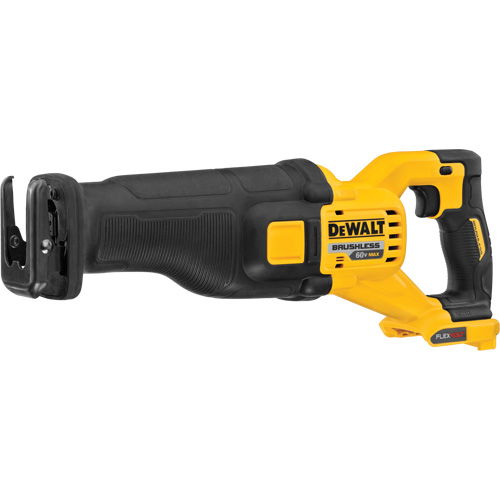 Scie alternative sans balai Max FlexVolt (outil seulement), 60 V, Lithium-ion Bloc-pile, 0-3000 coups/min Helyx Safety & Industrial Supplies