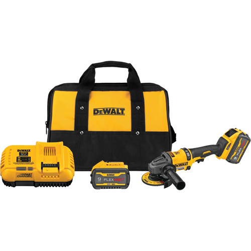 Flexvolt&reg; Brushless Cordless Grinder with Kickback Brake Kit, 4-1/2" - 6" Wheel, 60 V Helyx Safety & Industrial Supplies