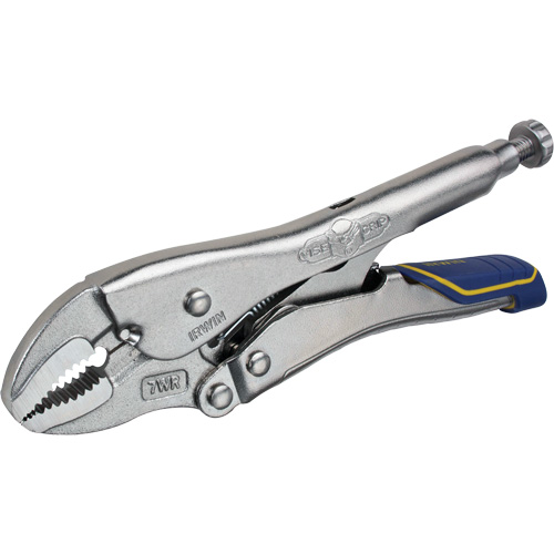 Vise-Grip&reg; Fast Release 7WR Locking Pliers with Wire Cutter, 7" Length, Curved Jaw Helyx Safety & Industrial Supplies