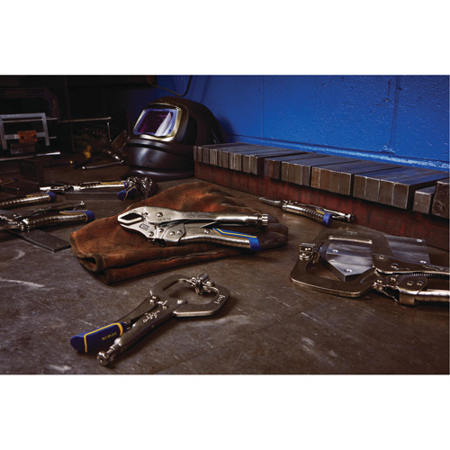 Vise-Grip&reg; Fast Release 7WR Locking Pliers with Wire Cutter, 7" Length, Curved Jaw Helyx Safety & Industrial Supplies