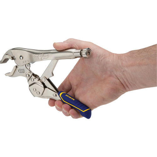 Vise-Grip&reg; Fast Release 10WR Locking Pliers with Wire Cutter, 10" Length, Curved Jaw Helyx Safety & Industrial Supplies