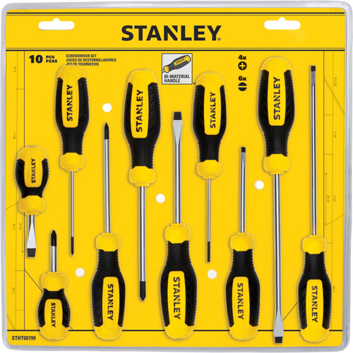 Jeu de tournevis, 10 mcx Helyx Safety & Industrial Supplies