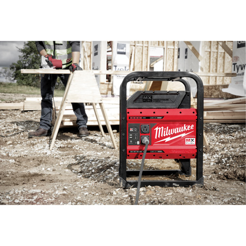 MX Fuel Carry-On Power Supply, 1800 W/3600 W, Lithium Ion, 20-4/5" H x 12" W x 15" D, 49.7 lbs. Helyx Safety & Industrial Supplies