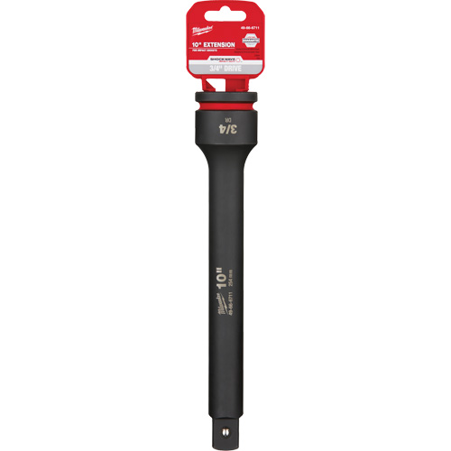 Shockwave Impact Duty Socket Extension, Impact, 3/4" Drive, 10" L Helyx Safety & Industrial Supplies