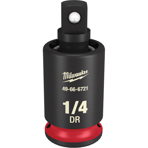 Joint &agrave; rotule pour outil Shockwave Impact Duty, Chocs, Prise 1/4", Douille 1/4" Helyx Safety & Industrial Supplies