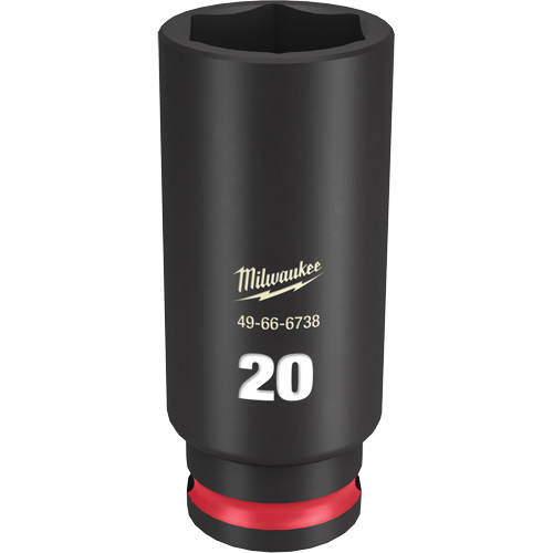 Shockwave Impact Duty Socket, Impact, 2 mm, 3/8" Drive, 6 Points, Deep Helyx Safety & Industrial Supplies