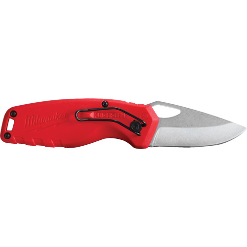 Compact Folding Knife, 2-1/2" Blade, Stainless Steel Blade, Metal Handle Helyx Safety & Industrial Supplies