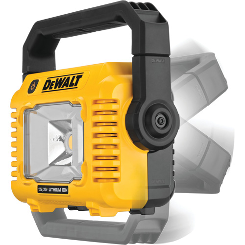 Lampe d'&eacute;clairage direct compact 12V/20V Max, DEL, 2000 Lumens Helyx Safety & Industrial Supplies