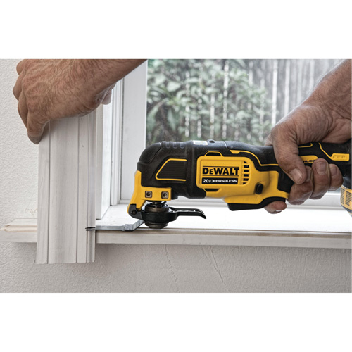Atomic Max Brushless Cordless Oscillating Multi-Tool (Tool Only), 20 V, Lithium-Ion Helyx Safety & Industrial Supplies