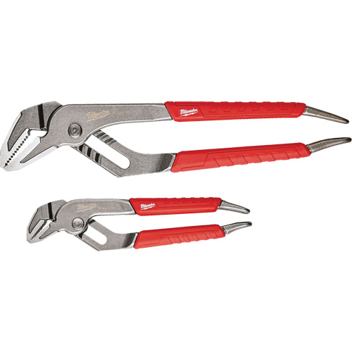 Jeu de pinces &agrave; m&acirc;choires droites 6" et 10" &agrave; prise Comfort Grip, 2 Morceaux Helyx Safety & Industrial Supplies