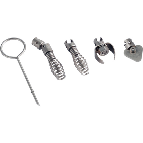 Ensemble de fixation de la petite t&ecirc;te de c&acirc;ble &agrave; placage Rust Guard Helyx Safety & Industrial Supplies