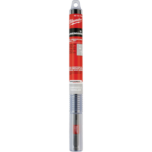 Foret de ligneur pour fibre de verre Shockwave Impact Duty, 11/16", Carbure Helyx Safety & Industrial Supplies