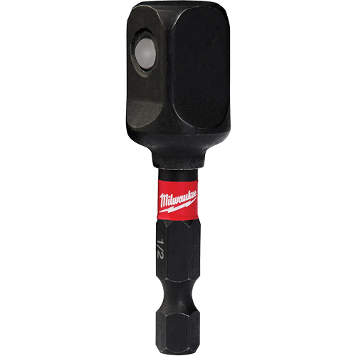 Adaptateur de douille &agrave; chocs Shockwave, 1/4" Prise, Dimension m&acirc;le 1/2", Sph&eacute;rique, 2" lo Helyx Safety & Industrial Supplies