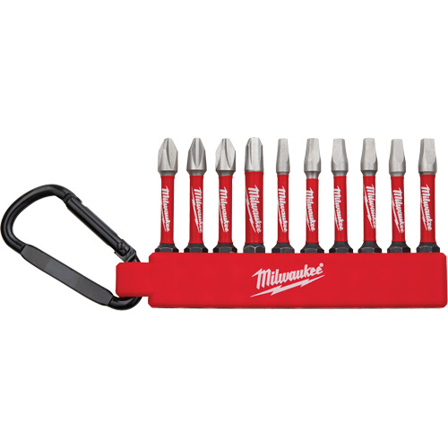 Jeu dembouts Phillips et carr&eacute;s pour tournevis &agrave; chocs Shockwave Helyx Safety & Industrial Supplies