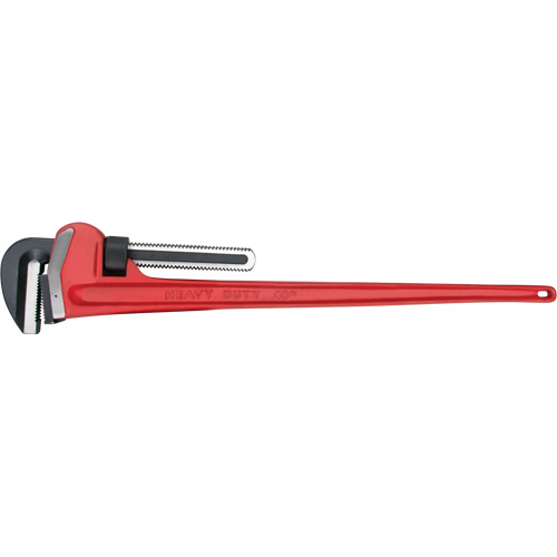Pipe Wrench, 6" Jaw Capacity, 48" Long, Powder Coated Finish, Ergonomic Handle Helyx Safety & Industrial Supplies