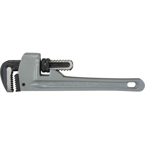 Pipe Wrench, 1-1/2" Jaw Capacity, 10" Long, Ergonomic Handle Helyx Safety & Industrial Supplies