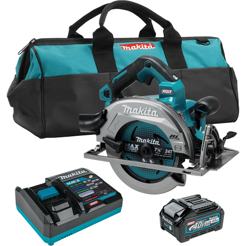 Max XGT&reg; Circular Saw Kit with Brushless Motor & AWS, 7-1/4", 40 V Helyx Safety & Industrial Supplies