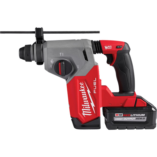 M18 Fuel SDS Plus Rotary Hammer Kit, 18 V, 1", 2 ft-lbs., 1330 RPM Helyx Safety & Industrial Supplies