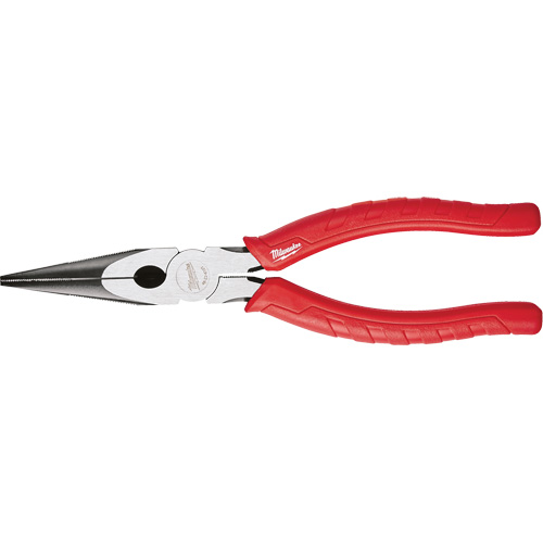 Comfort Grip Long Nose Pliers, 8" L Helyx Safety & Industrial Supplies