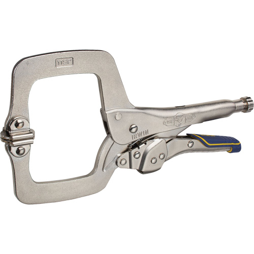 Vise-Grip&reg; Fast Release Locking Pliers with Swivel Pads, 11" Length, C-Clamp Helyx Safety & Industrial Supplies