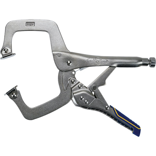 Vise-Grip&reg; Fast Release Locking Pliers with Swivel Pads, 11" Length, C-Clamp Helyx Safety & Industrial Supplies
