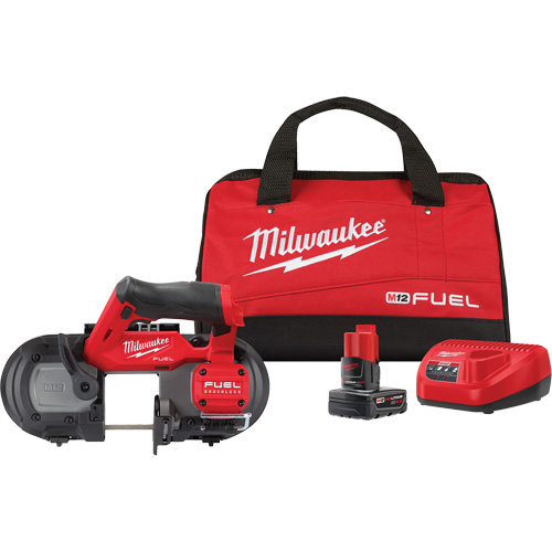 Ensemble de scie &agrave; lame-ruban M12 Fuel, 12 V, 2-1/2" Capacit&eacute; Helyx Safety & Industrial Supplies