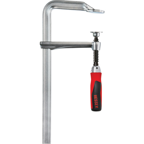 Serre-joint &agrave; poign&eacute;e pivotante, 10" (254 mm) capacit&eacute;, 4-3/4" (121 mm) profondeur Helyx Safety & Industrial Supplies