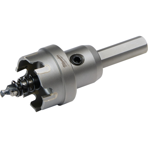 One-Piece Carbide Hole Cutters, 1-1/8", 3/16" Depth of Cut Helyx Safety & Industrial Supplies