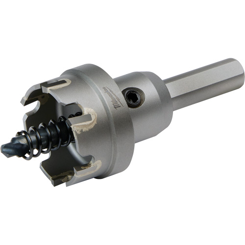 One-Piece Carbide Hole Cutters, 1-7/32", 3/16" Depth of Cut Helyx Safety & Industrial Supplies