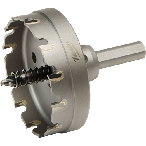 One-Piece Carbide Hole Cutters, 2-1/2", 3/16" Depth of Cut Helyx Safety & Industrial Supplies