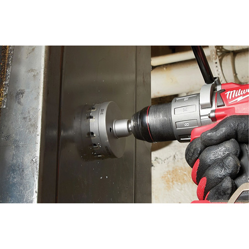 One-Piece Carbide Hole Cutters, 2-1/2", 3/16" Depth of Cut Helyx Safety & Industrial Supplies