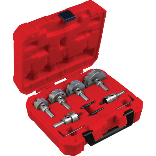 Jeu de scies-cloches au carbure monobloc, 8 morceaux, Carbure Helyx Safety & Industrial Supplies