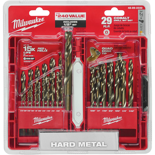 Jeu de m&egrave;ches Red Helix, 29 morceaux, Cobalt Helyx Safety & Industrial Supplies