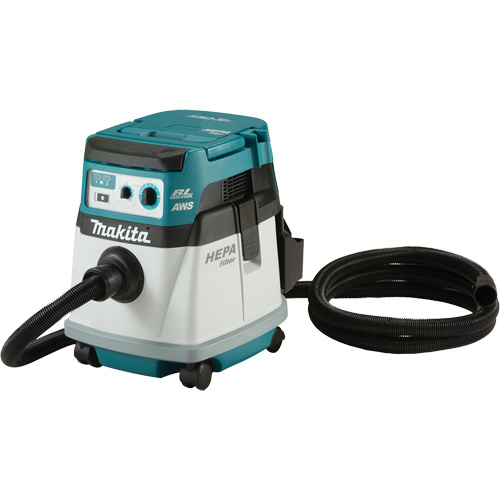 Dry Quiet Vacuum Cleaner with AWS (Tool Only), 18 V, 3.96 gal. Capacity Helyx Safety & Industrial Supplies